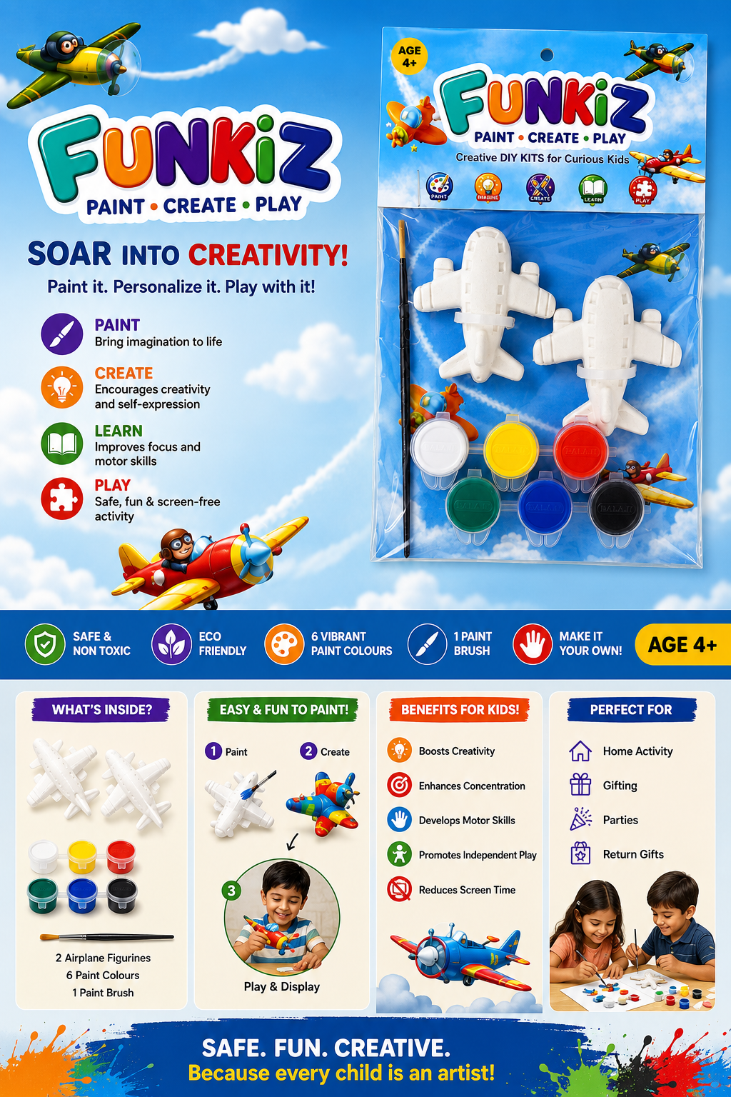 DIY Airplane Painting Kit - Image 2