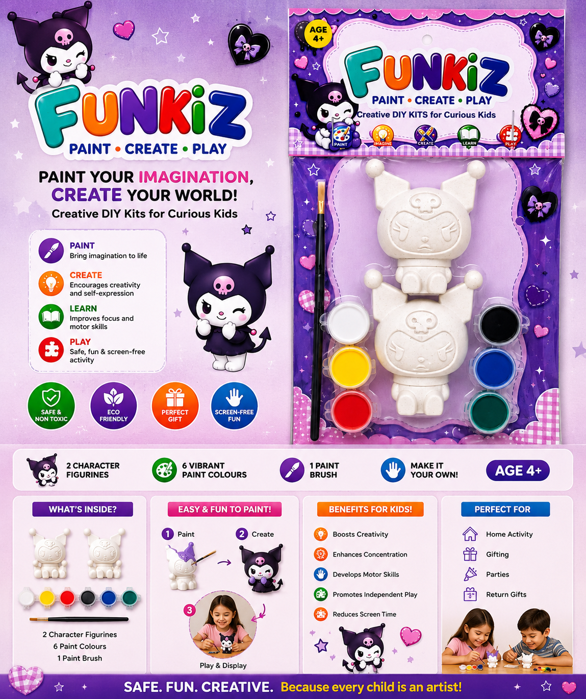 Kuromi Sisters DIY Kit - Image 2